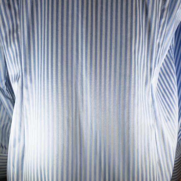 ETON of Sweden, NWOT, Lite Blue and White Striped 16/41 Contemporary fit - Picture 9 of 12